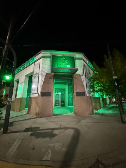 Viedma se vistió de verde