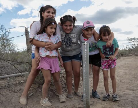 Provincia inauguró obras de mejora en el servicio de agua potable en Huergo