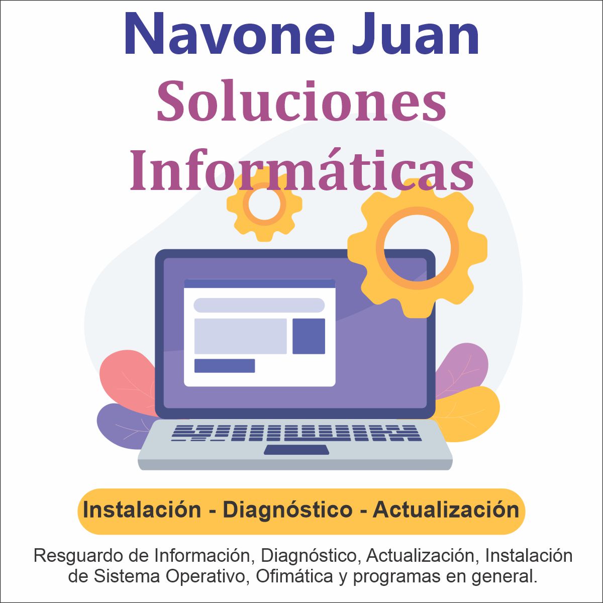 Navone Juan Soluciones Informáticas Navone Juan Soluciones Informáticas