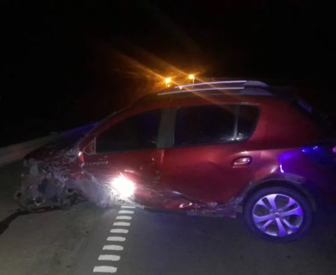 Accidente en la ruta 251 cerca de General Conesa