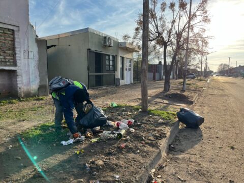 “Viedma Limpia en Comunidad” pasó a los barrios Lavalle y Mi Bandera
