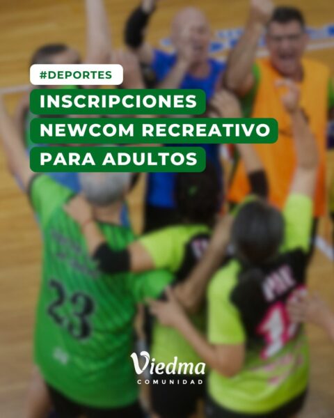 Se reabren las inscripciones para newcom recreativo destinado a personas mayores