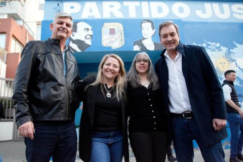 Se presentó la lista “Unidad Celeste y Blanca” del PJ: Martín Soria y Ana Marks encabezarán la nómina al Senado