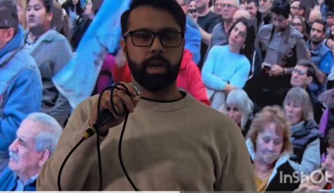Frente Patria acompañado de Victoria Paz lanzo su campaña