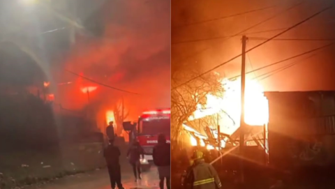 Dos personas fallecieron en Bariloche en un tragico incendio