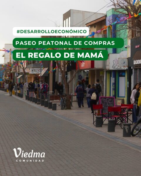 Nuevo Paseo Peatonal de Compras en calle Buenos Aires: especial Día de la Madre