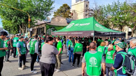 ATE se concentró en la Secretaría de Trabajo de la Nación contra la reforma laboral