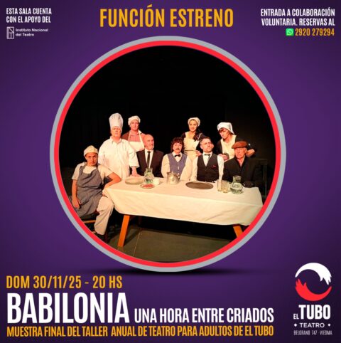 El Taller de Teatro de El Tubo cierra el año con BABILONIA