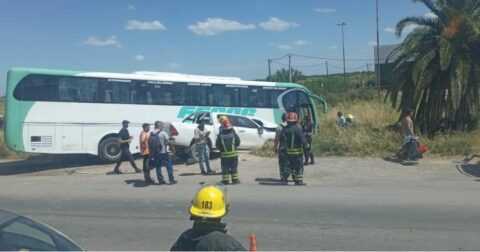Un choque múltiple ocurrido este viernes por la tarde en la Ruta Nacional 3, a la altura del kilómetro 698