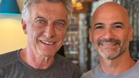 Macri junto a Juan Martin analizaron la situacion del PRO en Rio Negro