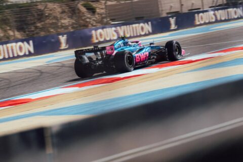 En Bahrein, Colapinto completó los test de Fórmula 1