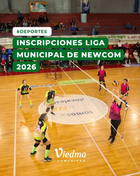 Inscripciones para los juegos Interreparticiones, la Liga de Newcon y el Baby Fútbol