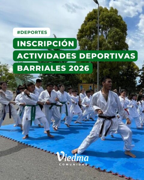 Actividades deportivas para todas las edades y en todos los barrios