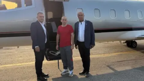 El régimen chavista liberó a Nahuel Gallo