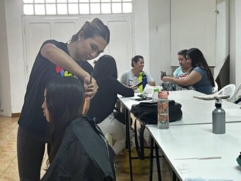 Formación laboral y digital con amplia participación comunitaria