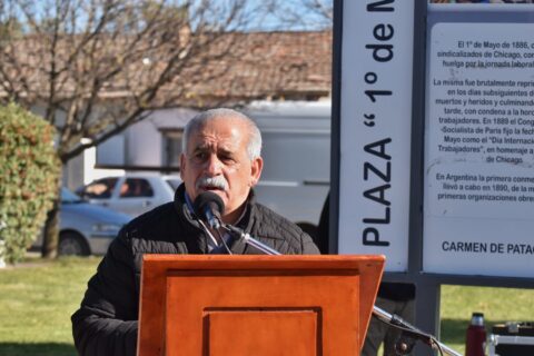 Marino participó del acto conmemorativo por el Día del Trabajador