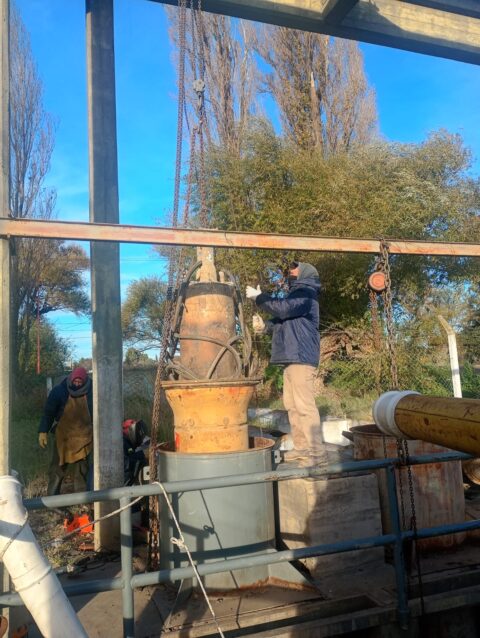 Refacción y puesta en funcionamiento de la bomba pluvial del barrio El Bañado