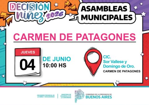 Decisión Niñez: se realizará la Asamblea Municipal con participación de niñas, niños y adolescentes