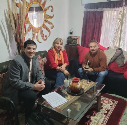 Ariel Rivero recorre la provincia para fortalecer a Primero Río Negro