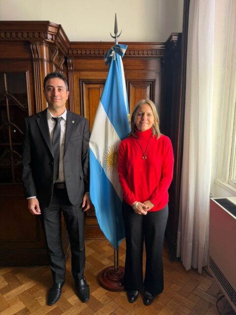 Fullone analizó las perspectivas del sistema energético de Río Negro junto la secretaria de Energía de la Nación