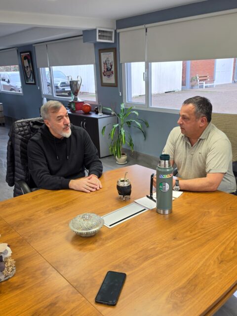 Aguiar se reunió con Gustavo Sol de Camioneros de Río Negro y rechazaron el ajuste de Milei