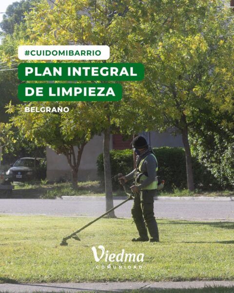 El Plan Integral de Limpieza llega al barrio Belgrano