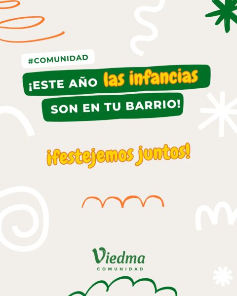 Viedma celebra Las Infancias con las juntas vecinales e instituciones de los distintos barrios como protagonistas