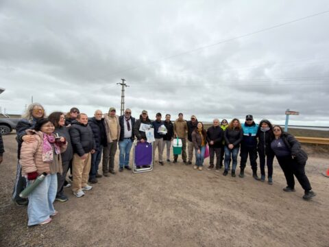 Temporada en San Blas: primeros turistas provenientes de Bahia Blanca