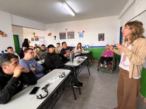 Se capacitó a choferes de la empresa Ceferino en accesibilidad y atención a personas con discapacidad